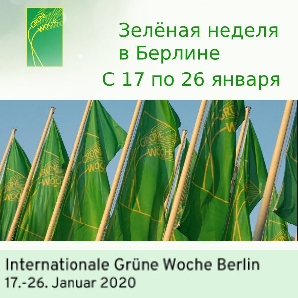Зелёная неделя в Берлине Зелёная неделя в Берлине